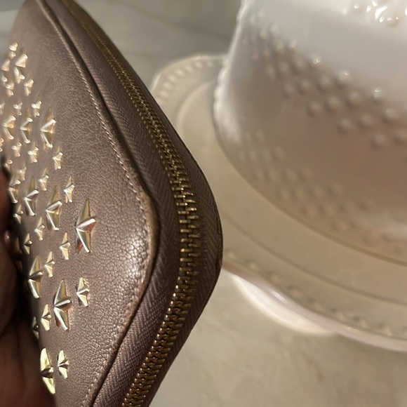Jimmy Choo Taupe Wallet - Picture 2 of 12